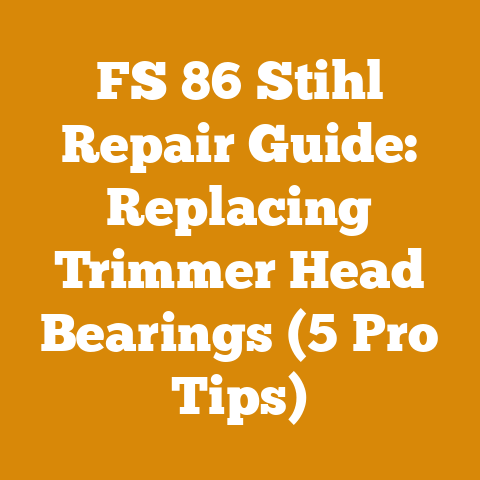 FS 86 Stihl Repair Guide: Replacing Trimmer Head Bearings (5 Pro Tips)