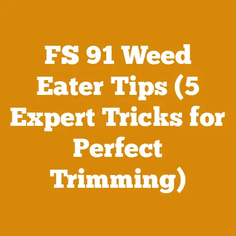 FS 91 Weed Eater Tips (5 Expert Tricks for Perfect Trimming)