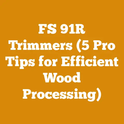FS 91R Trimmers (5 Pro Tips for Efficient Wood Processing)