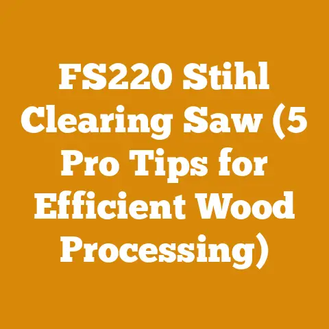 FS220 Stihl Clearing Saw (5 Pro Tips for Efficient Wood Processing)