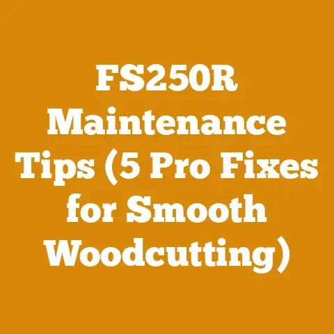 FS250R Maintenance Tips (5 Pro Fixes for Smooth Woodcutting)