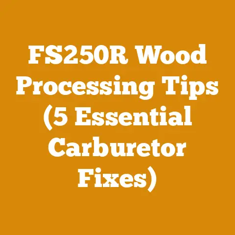 FS250R Wood Processing Tips (5 Essential Carburetor Fixes)