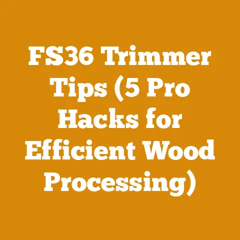 FS36 Trimmer Tips (5 Pro Hacks for Efficient Wood Processing)