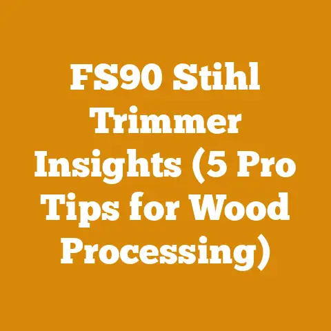 FS90 Stihl Trimmer Insights (5 Pro Tips for Wood Processing)