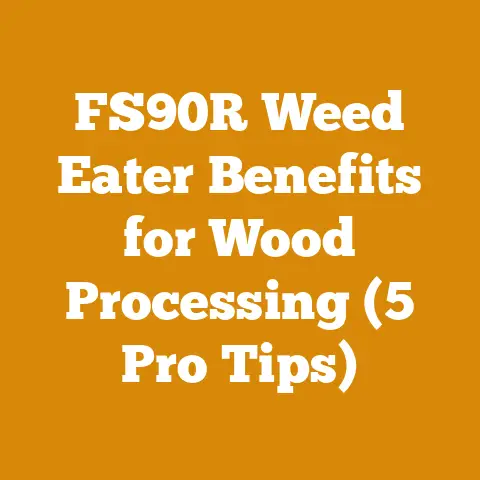 FS90R Weed Eater Benefits for Wood Processing (5 Pro Tips)