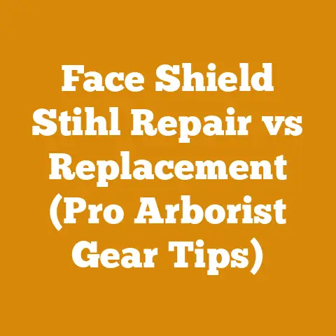 Face Shield Stihl Repair vs Replacement (Pro Arborist Gear Tips)
