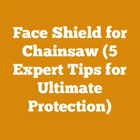 Face Shield for Chainsaw (5 Expert Tips for Ultimate Protection)