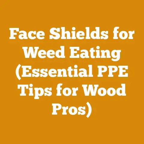 Face Shields for Weed Eating (Essential PPE Tips for Wood Pros)