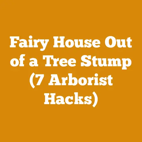 Fairy House Out of a Tree Stump (7 Arborist Hacks)