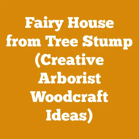 Fairy House from Tree Stump (Creative Arborist Woodcraft Ideas)