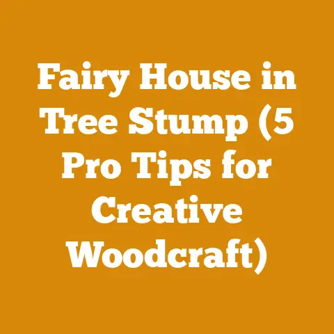 Fairy House in Tree Stump (5 Pro Tips for Creative Woodcraft)