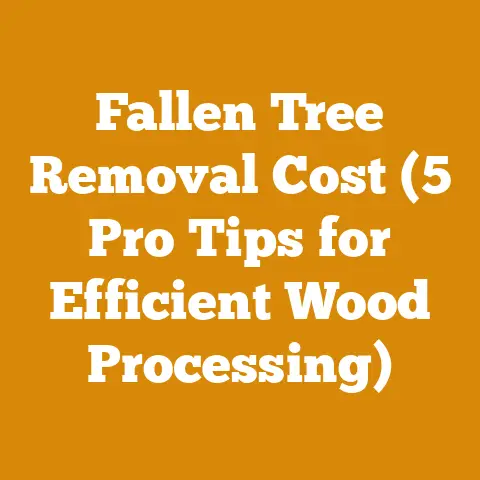 Fallen Tree Removal Cost (5 Pro Tips for Efficient Wood Processing)