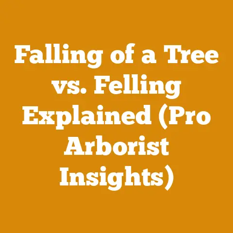 Falling of a Tree vs. Felling Explained (Pro Arborist Insights)