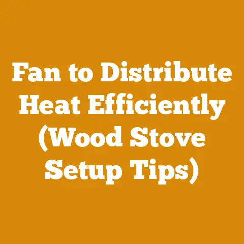 Fan to Distribute Heat Efficiently (Wood Stove Setup Tips)