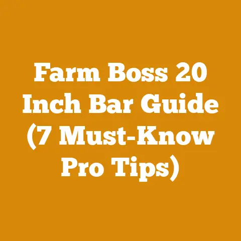 Farm Boss 20 Inch Bar Guide (7 Must-Know Pro Tips)
