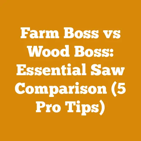 Farm Boss vs Wood Boss: Essential Saw Comparison (5 Pro Tips)