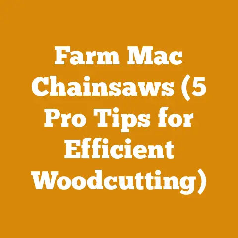 Farm Mac Chainsaws (5 Pro Tips for Efficient Woodcutting)