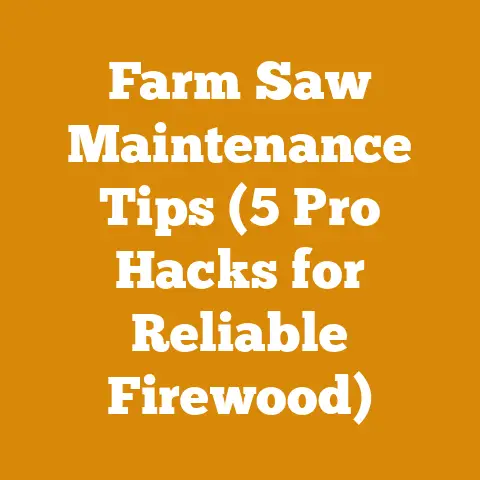 Farm Saw Maintenance Tips (5 Pro Hacks for Reliable Firewood)