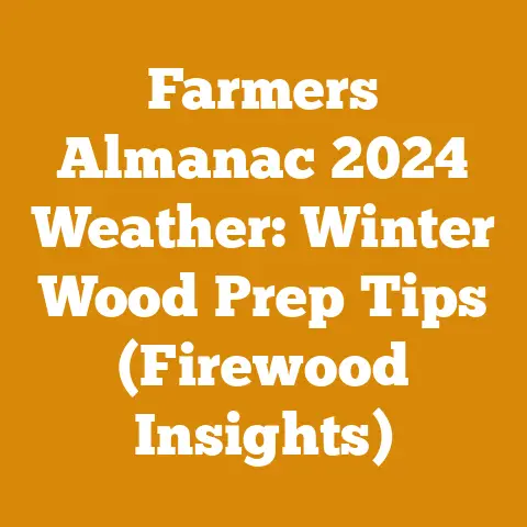 Farmers Almanac 2024 Weather: Winter Wood Prep Tips (Firewood Insights)