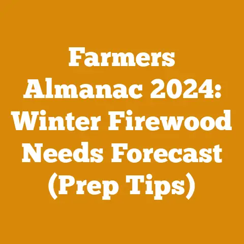 Farmers Almanac 2024: Winter Firewood Needs Forecast (Prep Tips)