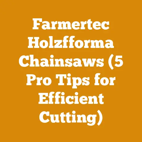 Farmertec Holzfforma Chainsaws (5 Pro Tips for Efficient Cutting)