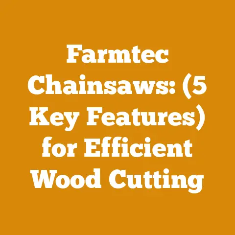 Farmtec Chainsaws: (5 Key Features) for Efficient Wood Cutting