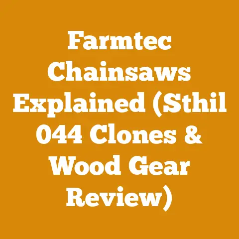 Farmtec Chainsaws Explained (Sthil 044 Clones & Wood Gear Review)