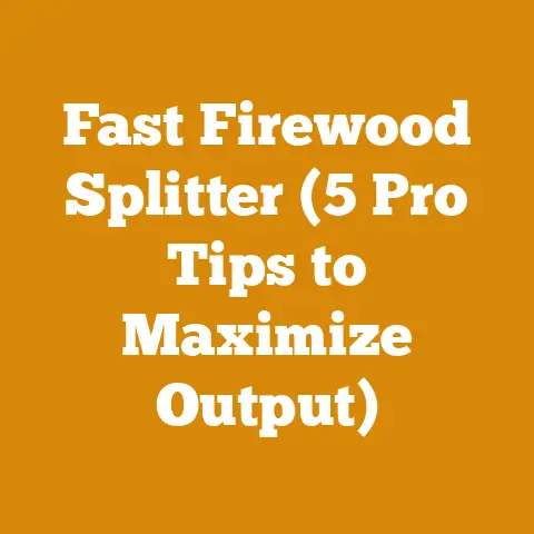 Fast Firewood Splitter (5 Pro Tips to Maximize Output)