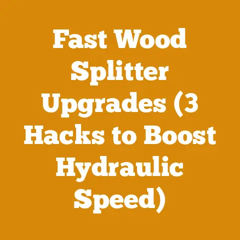 Fast Wood Splitter Upgrades (3 Hacks to Boost Hydraulic Speed)