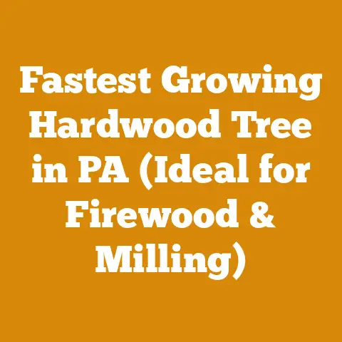 Fastest Growing Hardwood Tree in PA (Ideal for Firewood & Milling)