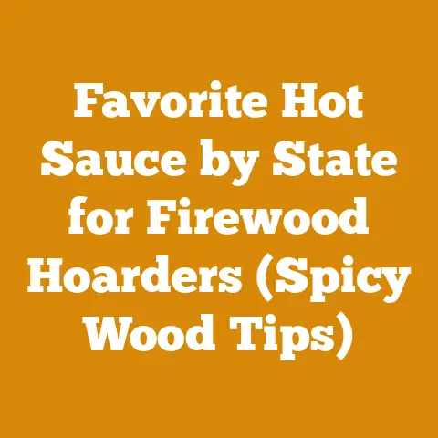 Favorite Hot Sauce by State for Firewood Hoarders (Spicy Wood Tips)