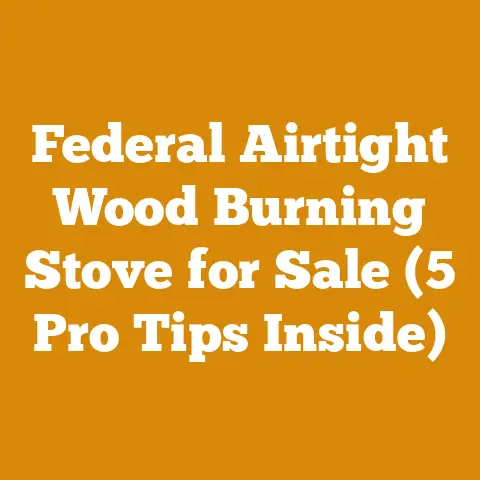 Federal Airtight Wood Burning Stove for Sale (5 Pro Tips Inside)