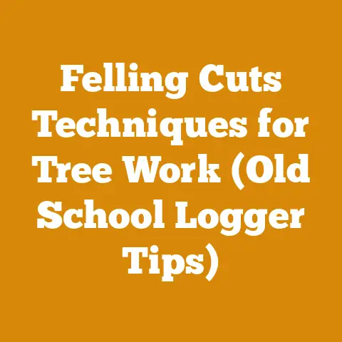 Felling Cuts Techniques for Tree Work (Old School Logger Tips)