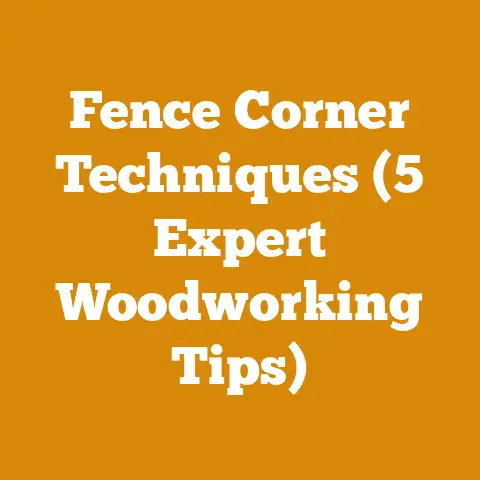 Fence Corner Techniques (5 Expert Woodworking Tips)