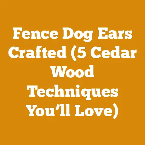 Fence Dog Ears Crafted (5 Cedar Wood Techniques You’ll Love)
