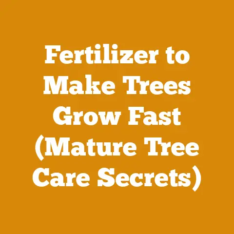 Fertilizer to Make Trees Grow Fast (Mature Tree Care Secrets)