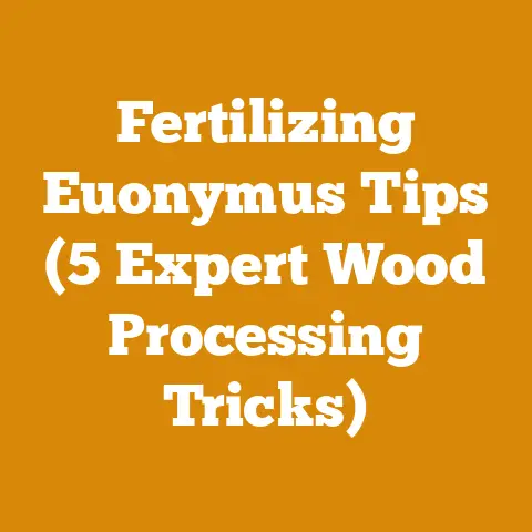 Fertilizing Euonymus Tips (5 Expert Wood Processing Tricks)