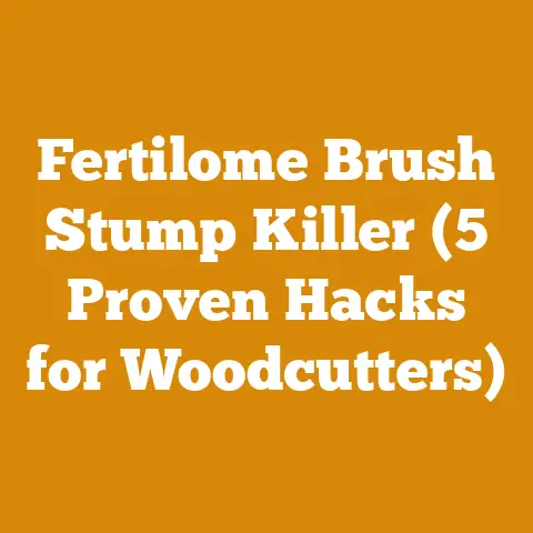 Fertilome Brush Stump Killer (5 Proven Hacks for Woodcutters)