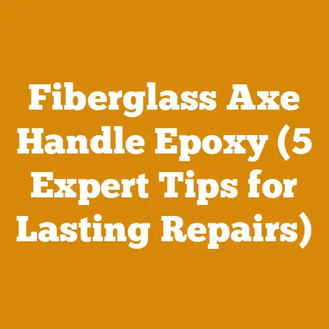 Fiberglass Axe Handle Epoxy (5 Expert Tips for Lasting Repairs)