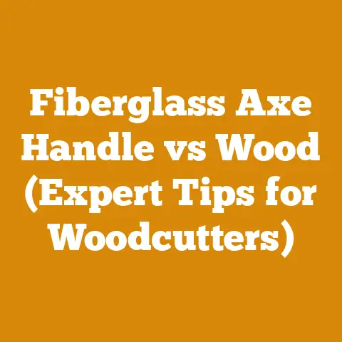 Fiberglass Axe Handle vs Wood (Expert Tips for Woodcutters)