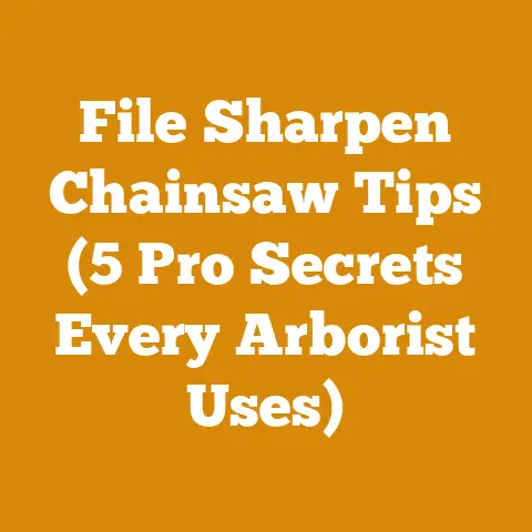 File Sharpen Chainsaw Tips (5 Pro Secrets Every Arborist Uses)