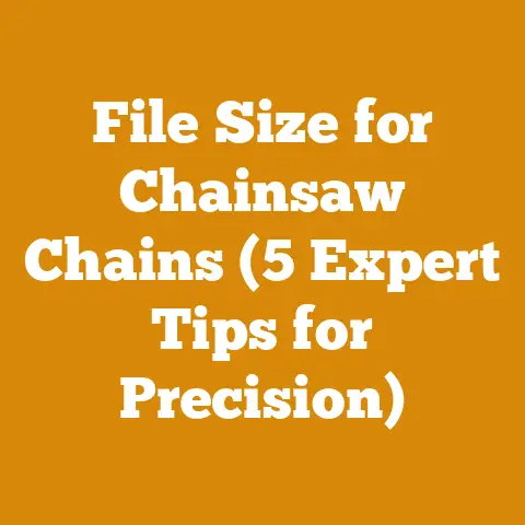 File Size for Chainsaw Chains (5 Expert Tips for Precision)