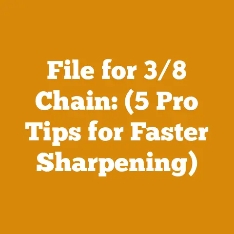 File for 3/8 Chain: (5 Pro Tips for Faster Sharpening)