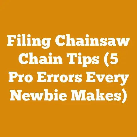 Filing Chainsaw Chain Tips (5 Pro Errors Every Newbie Makes)
