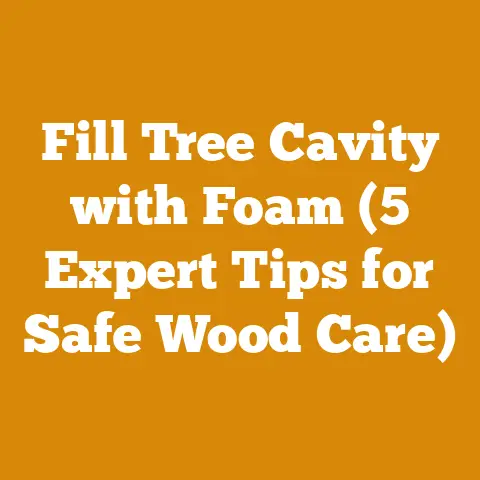 Fill Tree Cavity with Foam (5 Expert Tips for Safe Wood Care)