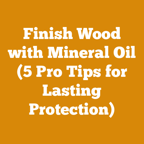 Finish Wood with Mineral Oil (5 Pro Tips for Lasting Protection)