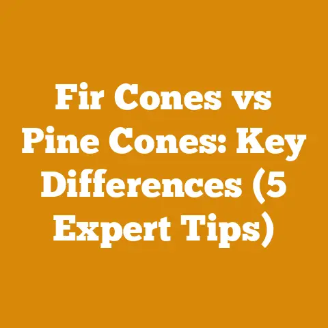 Fir Cones vs Pine Cones: Key Differences (5 Expert Tips)