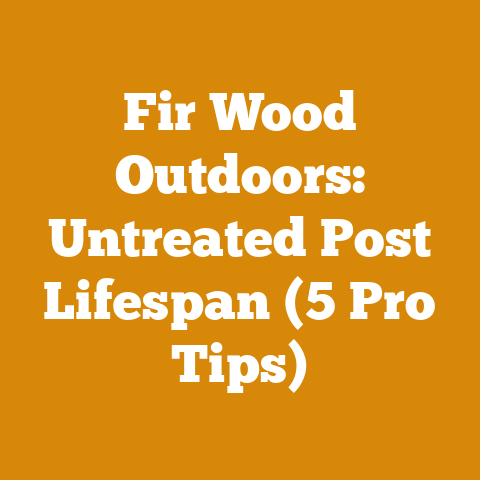Fir Wood Outdoors: Untreated Post Lifespan (5 Pro Tips)