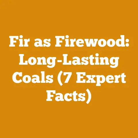 Fir as Firewood: Long-Lasting Coals (7 Expert Facts)