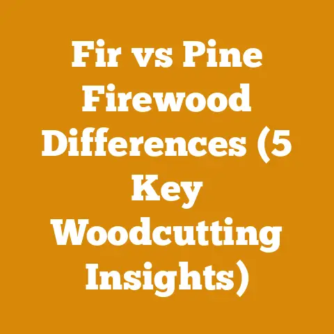 Fir vs Pine Firewood Differences (5 Key Woodcutting Insights)